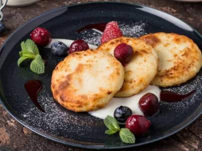 Cottage Cheese Pancakes