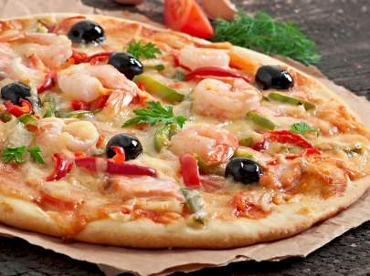Seafood Pizza