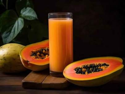 Fresh Papaya Juice