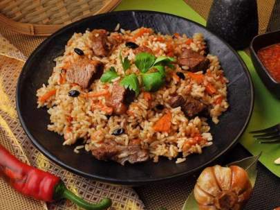 Traditional Uzbek Plov