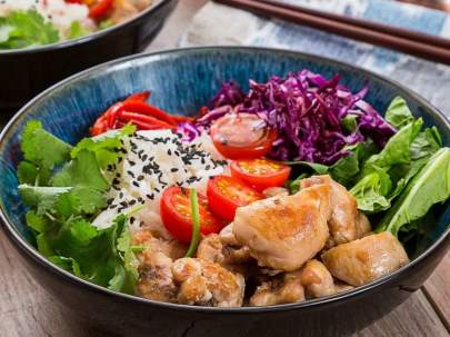 Chicken Poke Bowl
